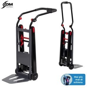 Carrello Saliscale Elettrico Cingolato DM060C – Portata 60kg